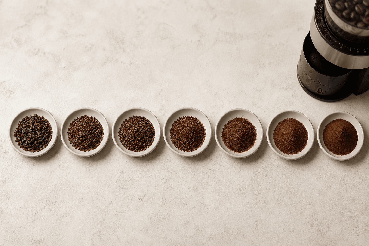 Coffee Grind Size Guide and Fellow Ode Settings