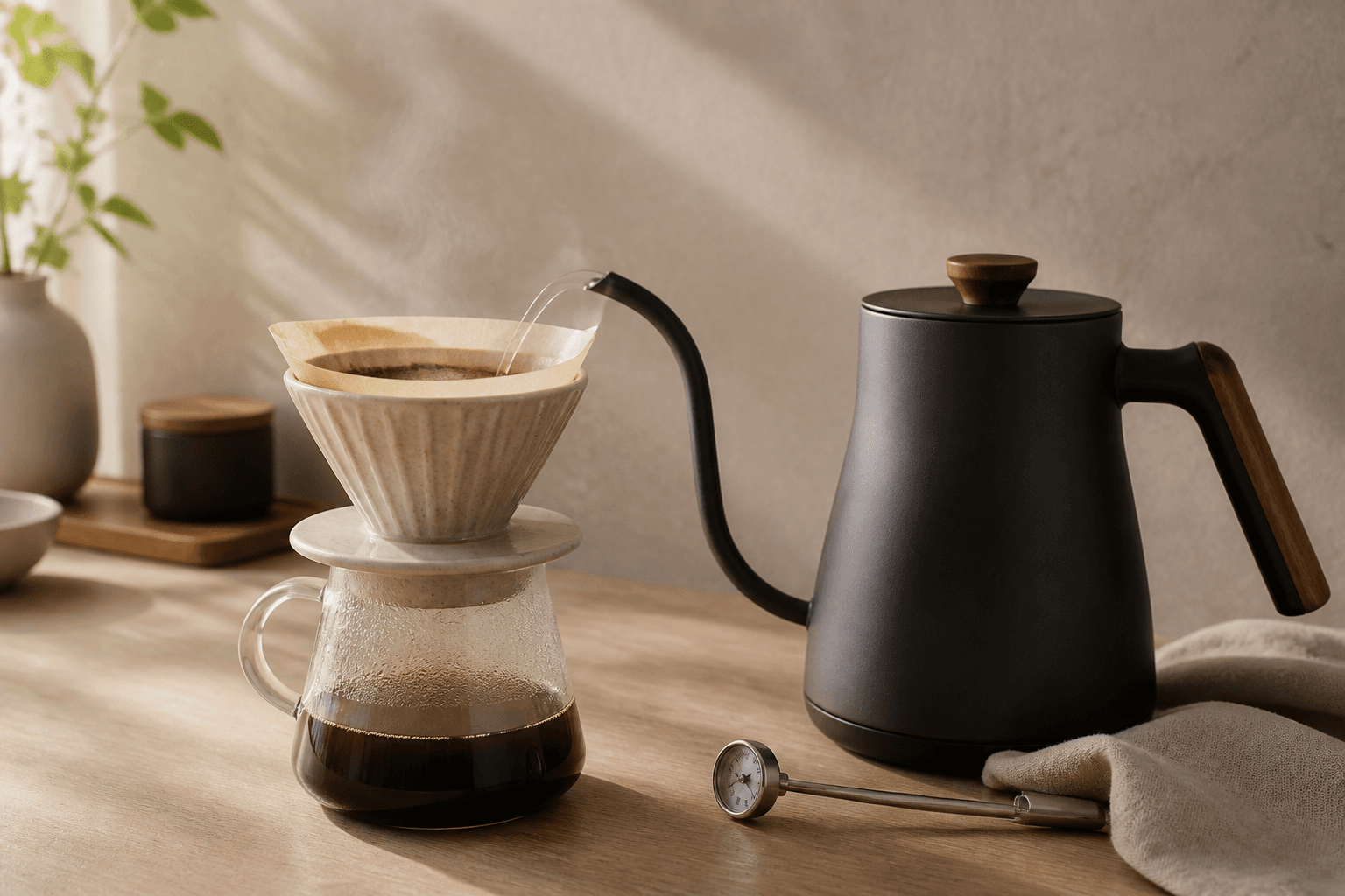 The Perfect Water Temperature for Coffee Brewing